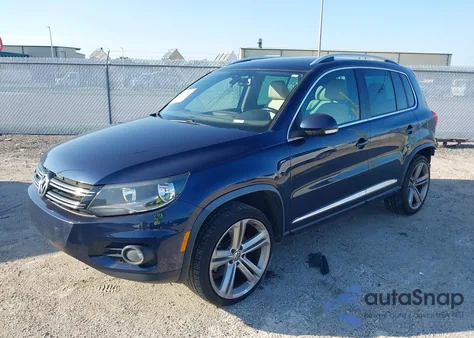 2016 Volkswagen Tiguan R-Line from USA, damaged, VIN WVGAV7AX7GW014264